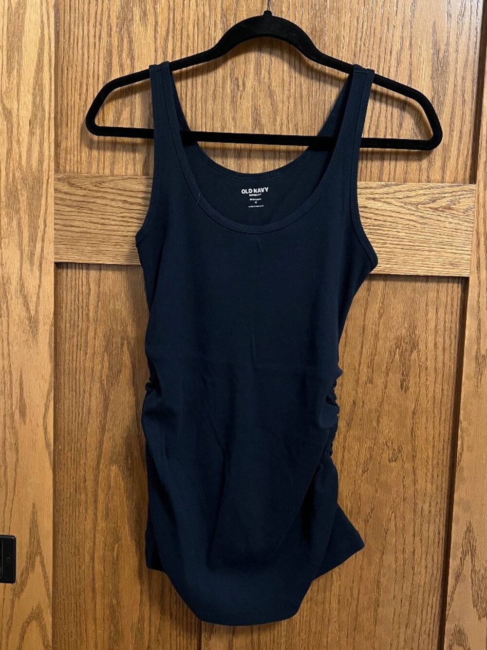 Bundle of 8 maternity ribbed tank tops